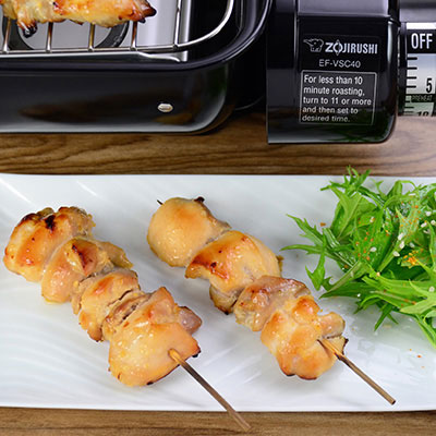 Zojirushi Recipe – <i>Miso</i>-Marinated Chicken <i>Kushiyaki</i>