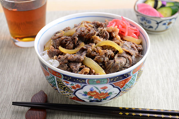 
              <i>Gyu-Don</i> (Beef Bowl) Step 6
      	