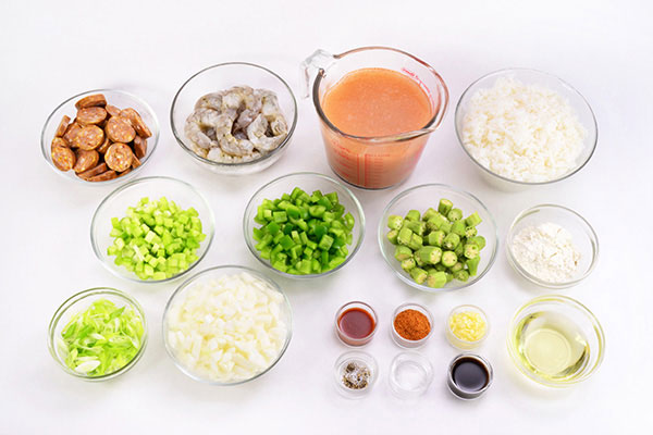 
            	Gumbo Bowl  Ingredients
      	