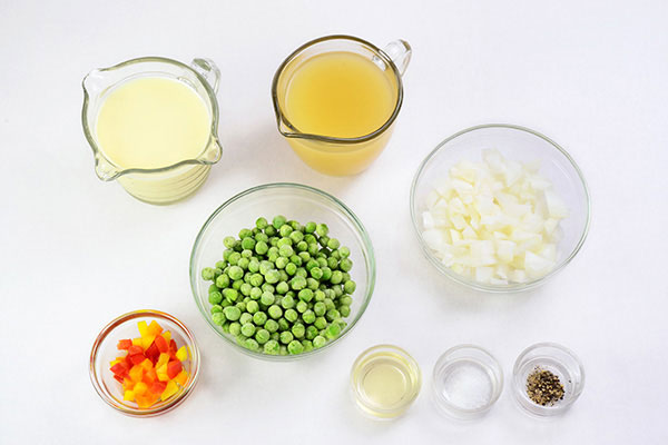 
            	Green Pea Soup  Ingredients
      	