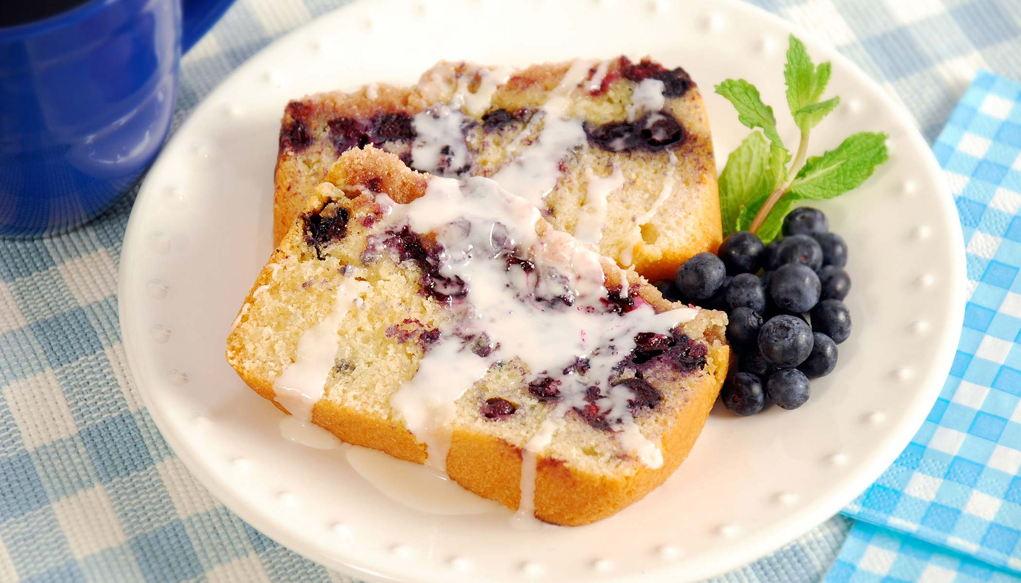 Zojirushi Recipe – Luscious Blueberry Loaf