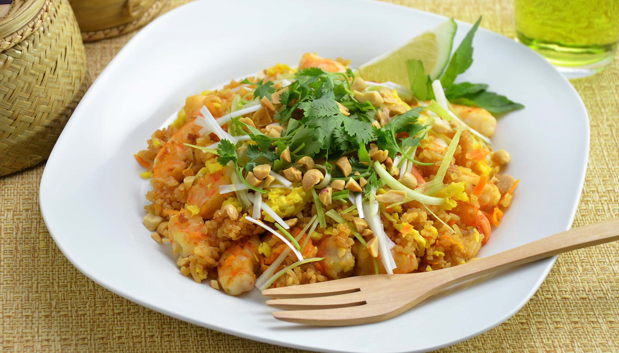 Zojirushi Recipe – Pad Thai Shrimp Mixed Rice