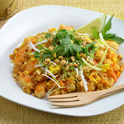 Zojirushi Recipe – Pad Thai Shrimp Mixed Rice