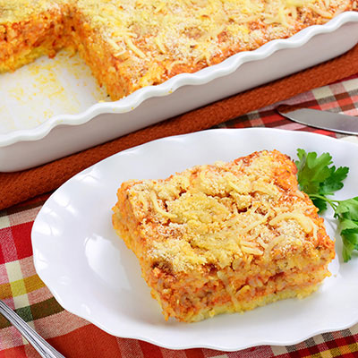 Zojirushi Recipe – Baked Risotto Lasagna Style