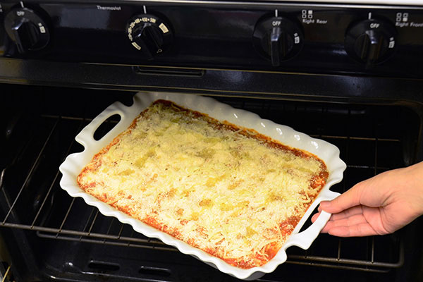 
              Baked Risotto Lasagna Style Step 8
      	