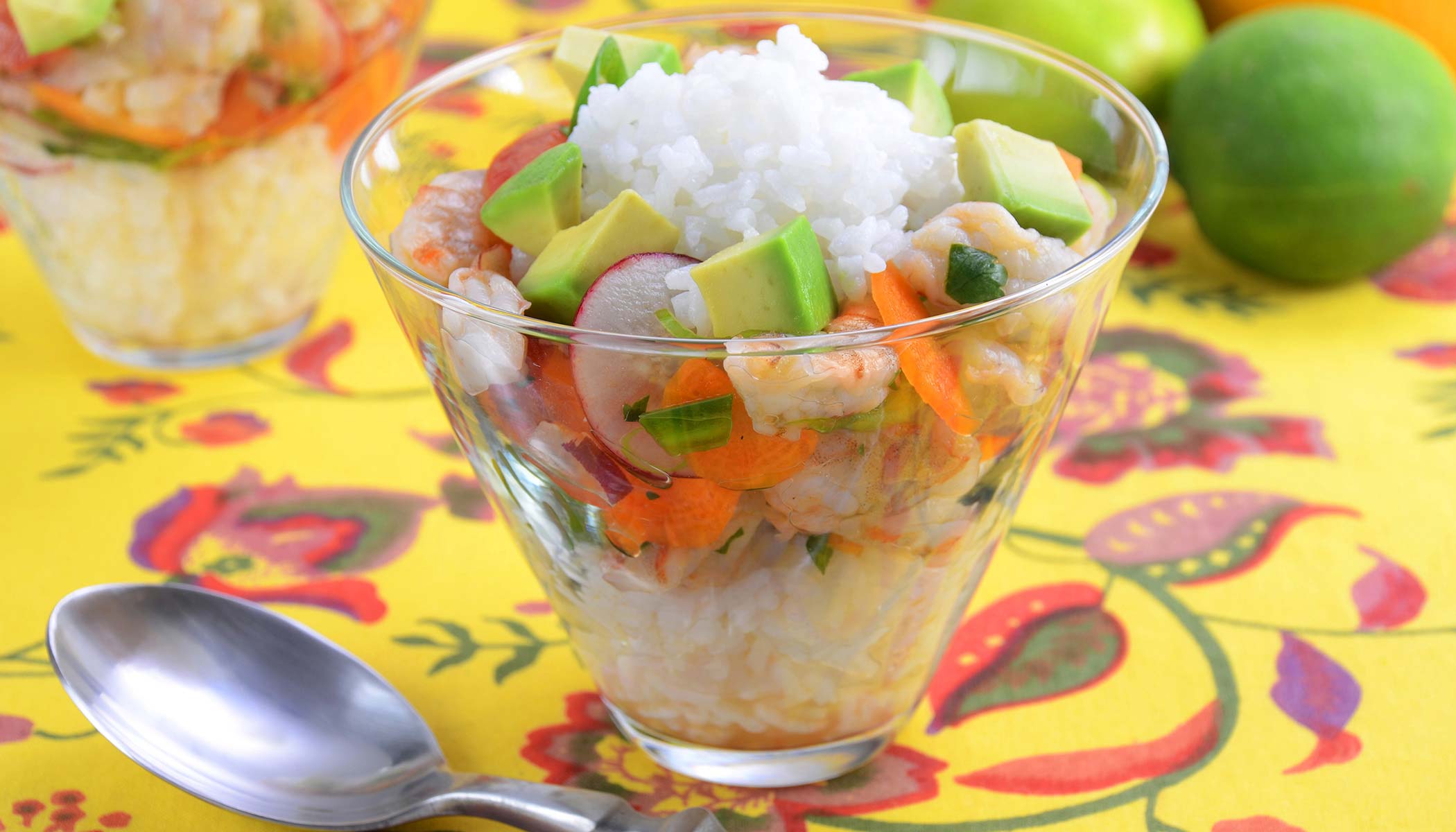 Zojirushi Recipe – Shrimp and Rice <i>Ceviche</i>