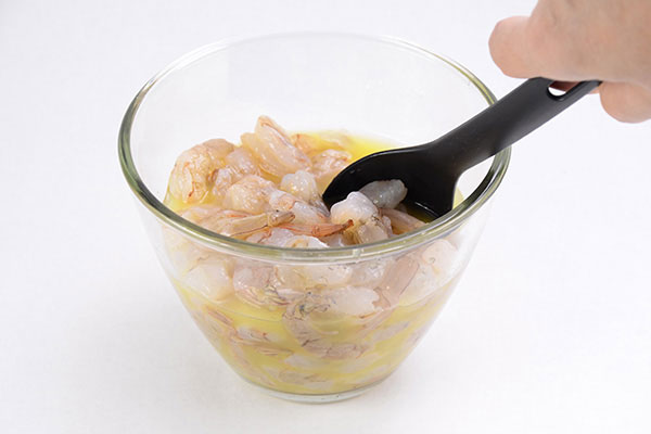 
              Shrimp and Rice <i>Ceviche</i> Step 1
      	