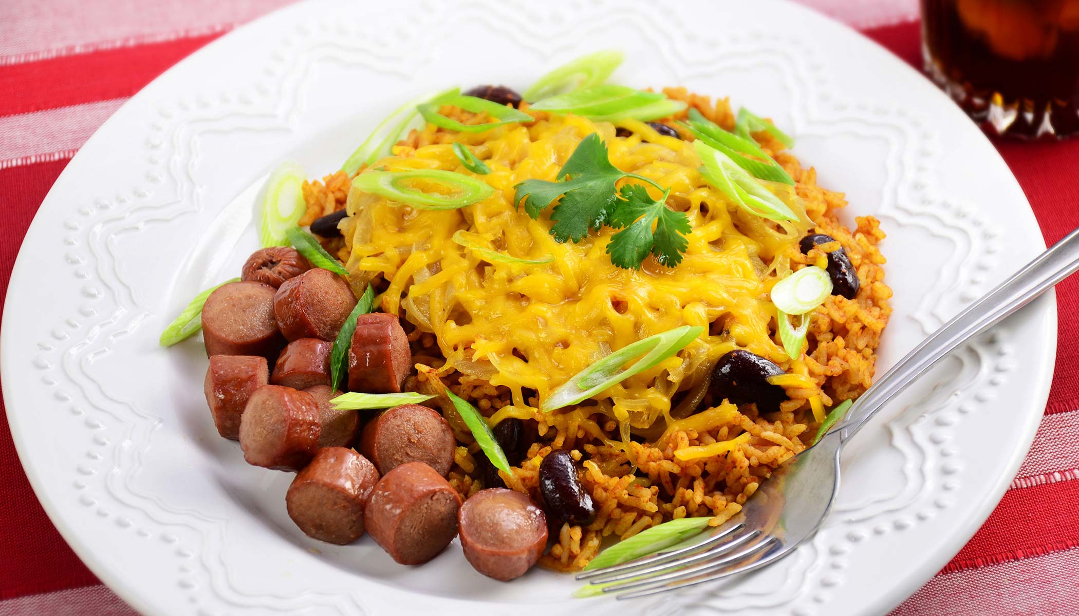 Zojirushi Recipe – Chili Cheese Rice and Hot Dogs