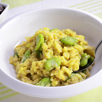 Zojirushi Recipe – Fava Bean Risotto