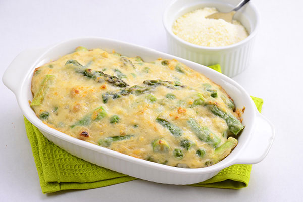 
              Green Peas and Asparagus <i>Doria</i> Step 9
      	