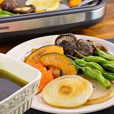 Zojirushi Recipe – Grilled Vegetables with Balsamic Vinegar Sauce