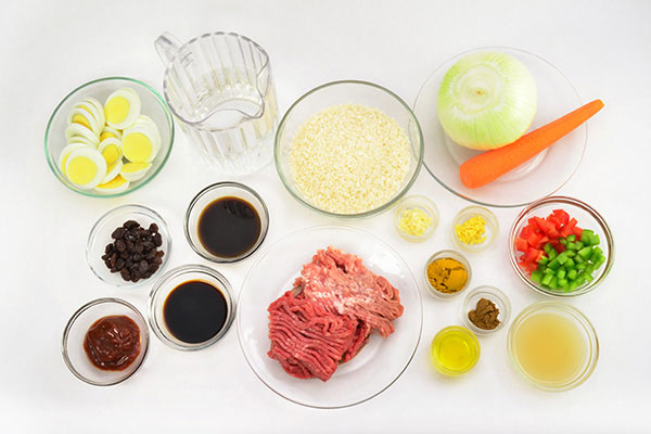 
            	Japanese Dry Curry  Ingredients
      	