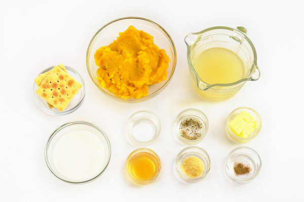 
            	Pumpkin Potage  Ingredients
      	
