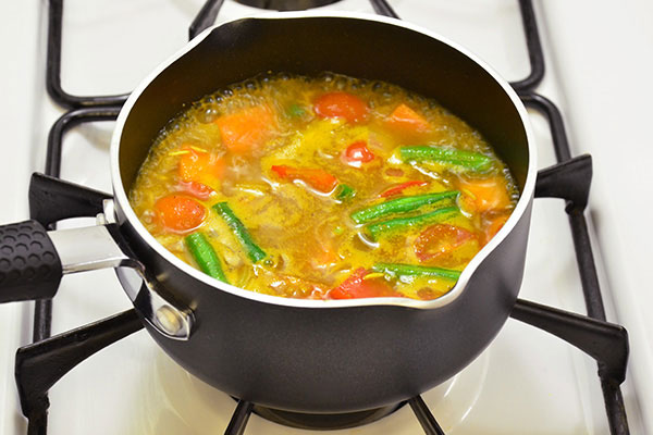 
              Sweet Potato Curry Soup Step 4
      	