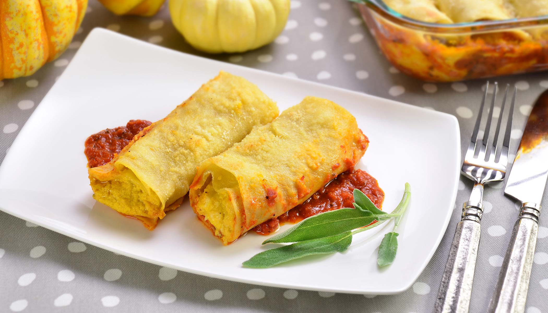 Zojirushi Recipe – Pumpkin and Ricotta Cannelloni