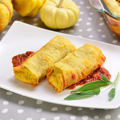 Zojirushi Recipe – Pumpkin and Ricotta Cannelloni