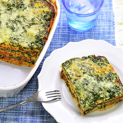 Zojirushi Recipe – Spinach and Turkey Lasagna