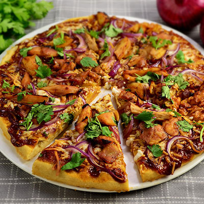 Zojirushi Recipe – Pizza - BBQ Chicken (Thick Crust)