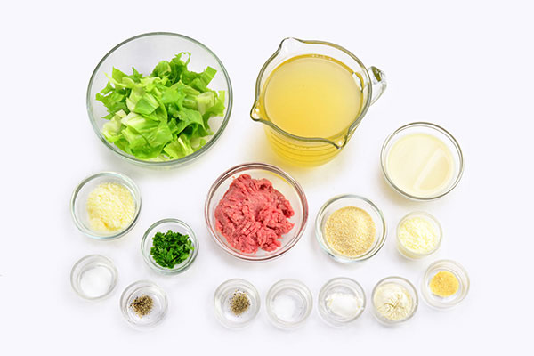 
            	Italian Wedding Soup for Two  Ingredients
      	