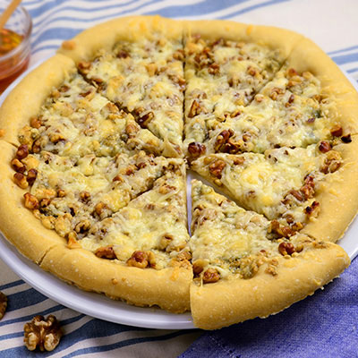 Zojirushi Recipe – Pizza - Gorgonzola & Honey (Thick Crust)