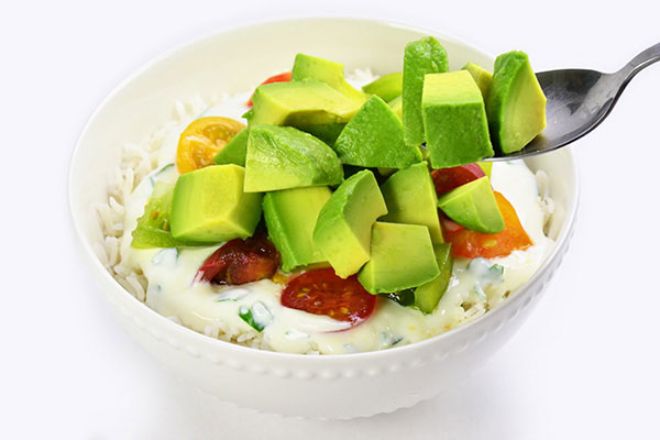 
              Avocado Bowl with Yogurt Sauce Step 5
      	