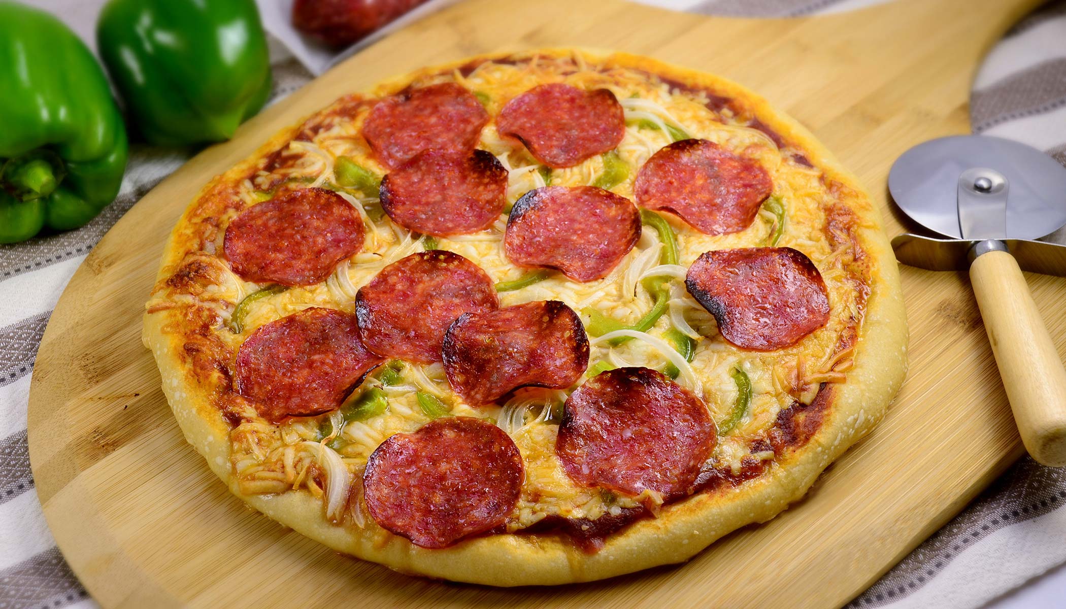 Zojirushi Recipe – Pizza - Pepperoni (Thick Crust)