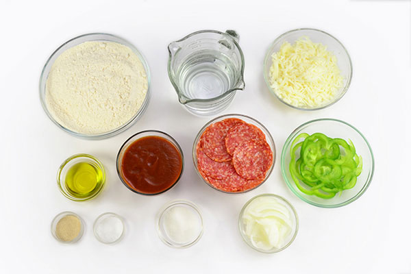 Pizza - Pepperoni (Thick Crust)  Ingredients