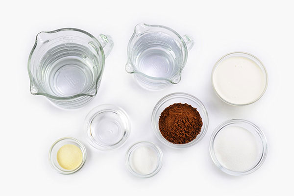 
            	Classic Coffee Gelatin  Ingredients
      	