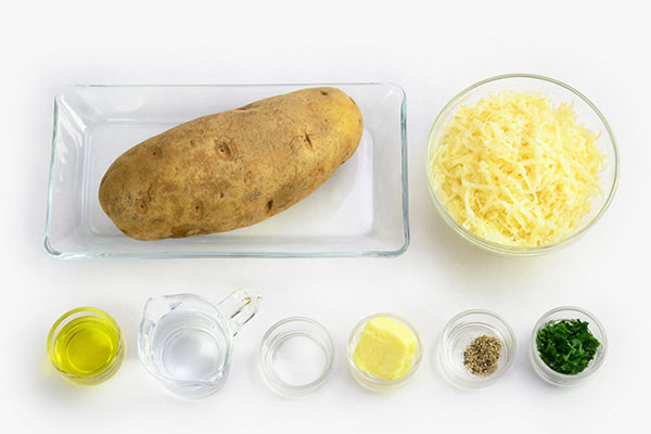 
            	Cheesy Grilled Potato  Ingredients
      	