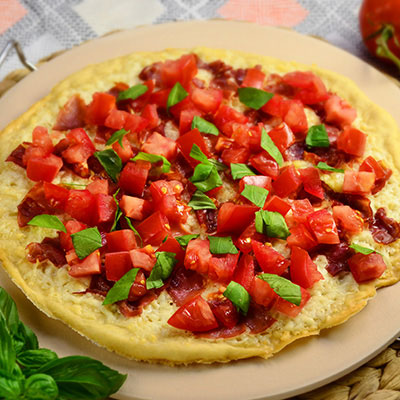 Zojirushi Recipe – Pizza - Tomato & Basil Appetizer Style (Thin Crust)