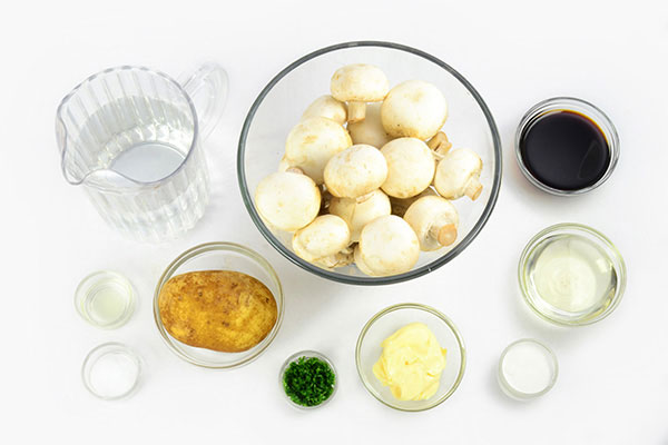 
            	Stuffed Potato Mushroom Skewers  Ingredients
      	