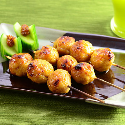 Zojirushi Recipe – Ground Chicken Skewers (<i>Tsukune</i>)