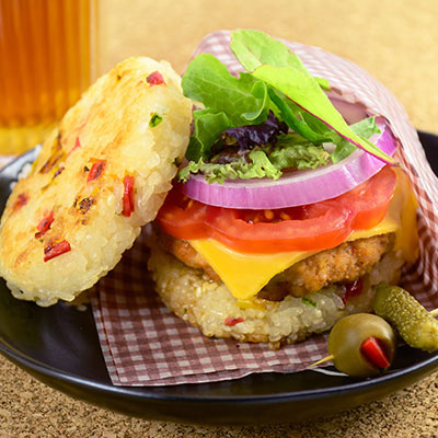 Zojirushi Recipe – <i>Teriyaki</i> Rice Burger