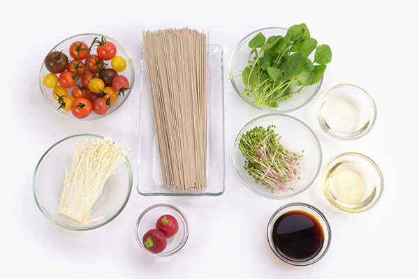 
            	<i>Soba</i> Salad  Ingredients
      	