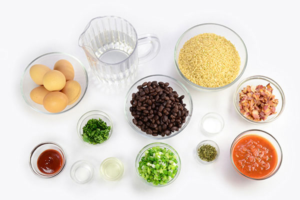 
            	Brown Rice & Black Bean Crisps  Ingredients
      	