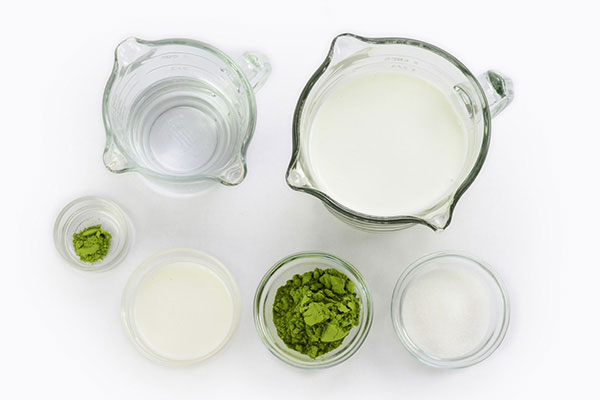 
            	Iced <i>Matcha</i> Creamy Latte  Ingredients
      	