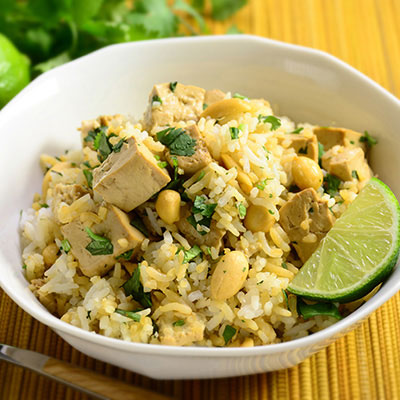 Zojirushi Recipe – Tofu Jasmine Fragrant Rice