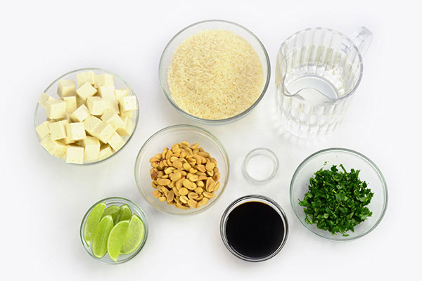 
            	Tofu Jasmine Fragrant Rice  Ingredients
      	