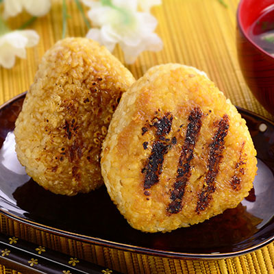 Zojirushi Recipe – Crisp Grilled <i>Yaki</i>-<i>onigiri</i>