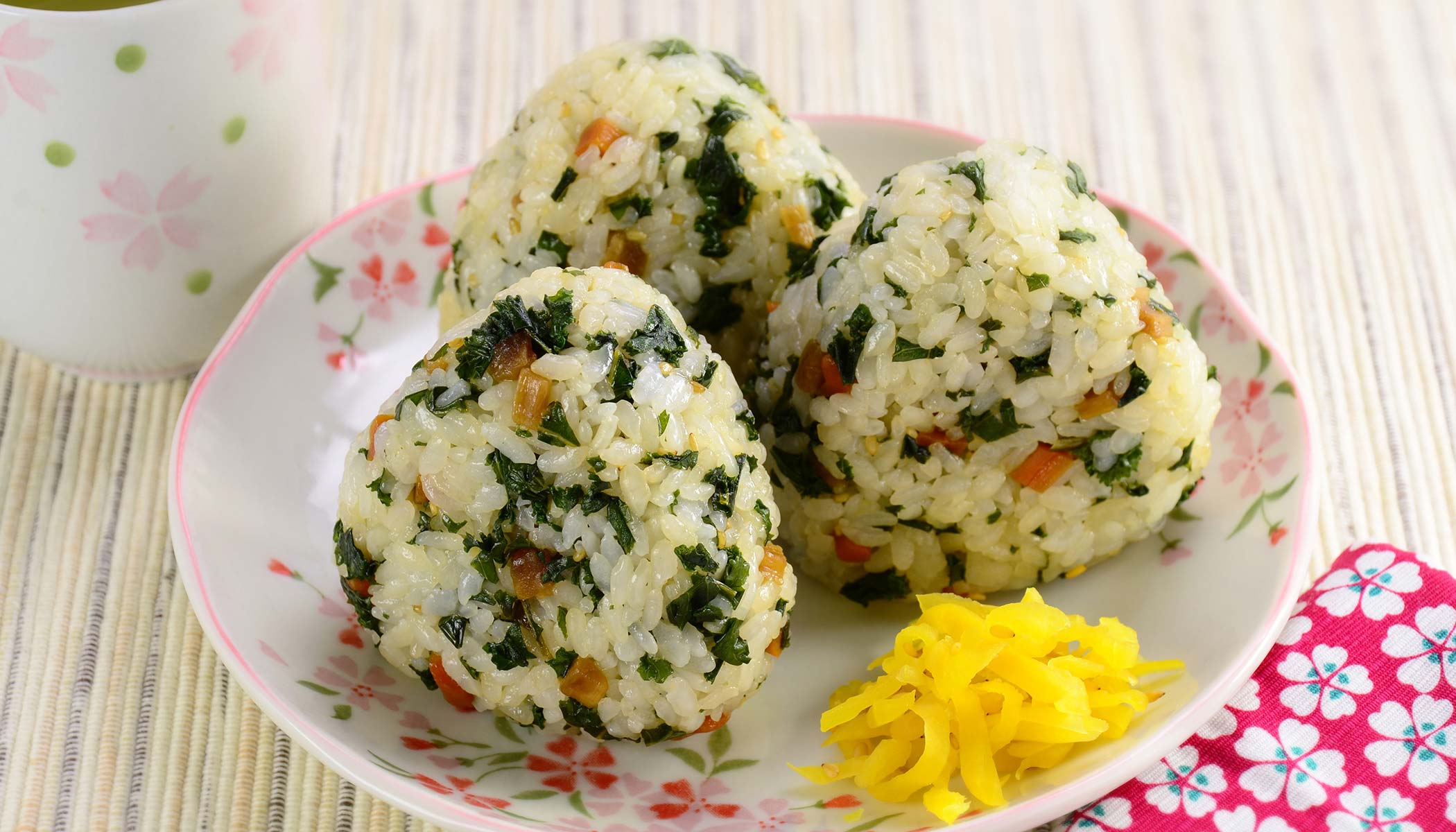 Zojirushi Recipe – Rice Sprinkles <i>Onigiri</i>