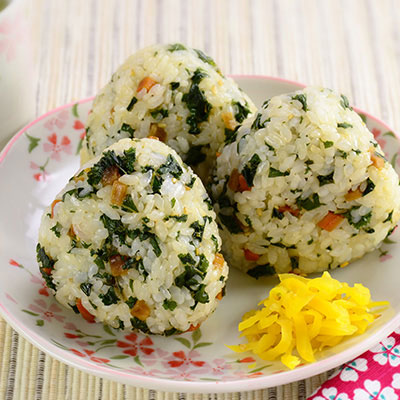 Zojirushi Recipe – Rice Sprinkles <i>Onigiri</i>