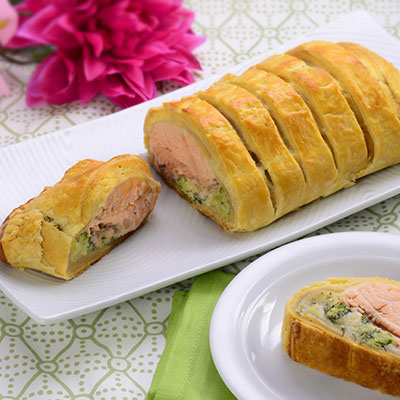 Zojirushi Recipe – Broccoli Salmon Crescent Pocket