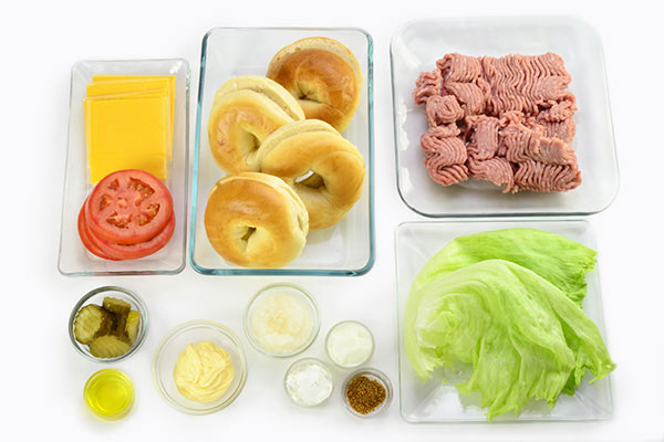 Turkey Bagel Better Burger  Ingredients