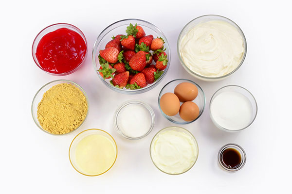 Strawberry Cheesecake  Ingredients