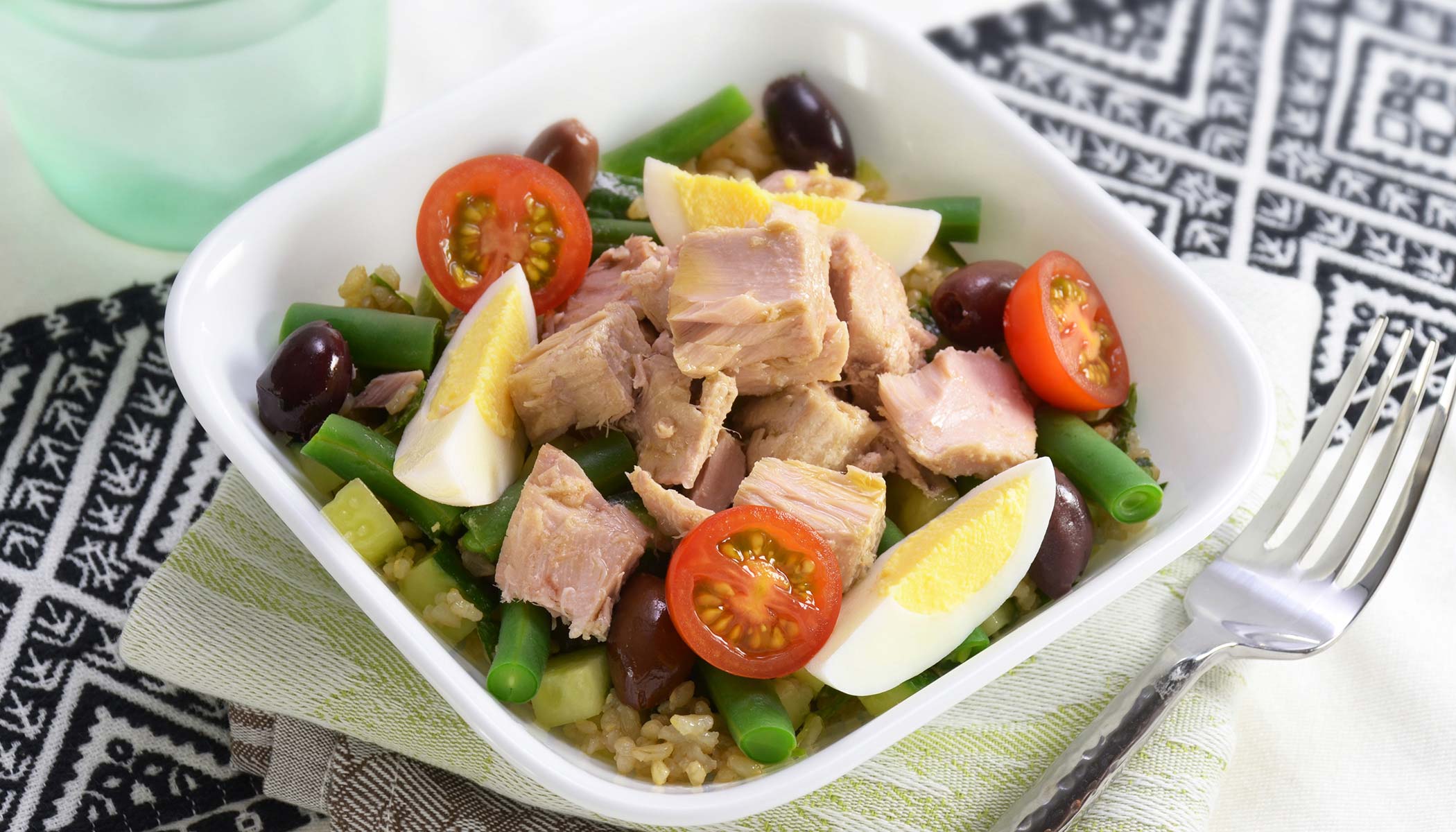 Zojirushi Recipe – <i>Niçoise</i> Brown Rice Salad