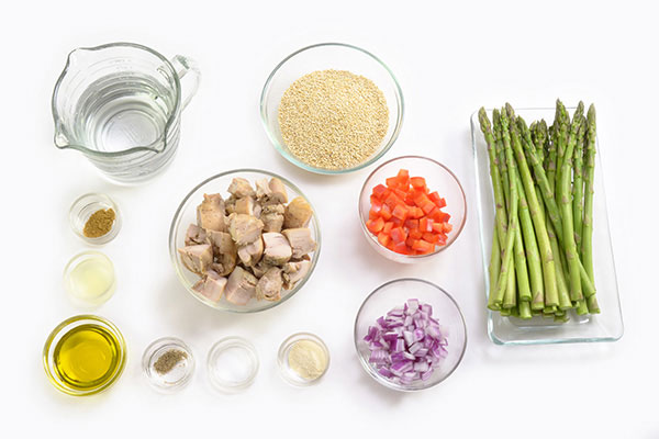 
            	Quinoa and Chicken Super Salad  Ingredients
      	