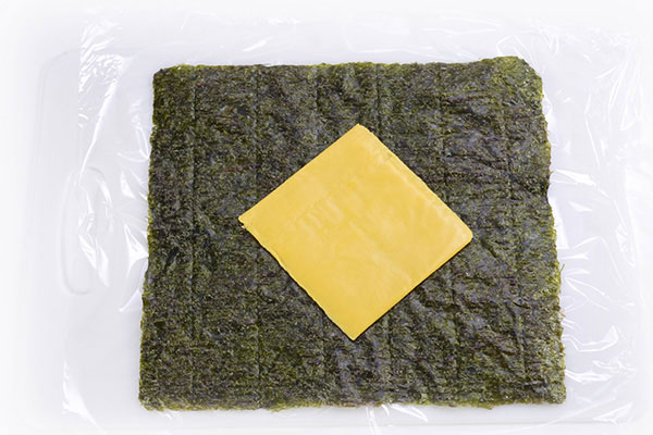 
              <i>Onigirazu</i> Rice Sandwich Step 4
      	