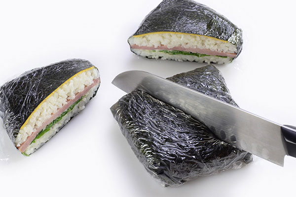 
              <i>Onigirazu</i> Rice Sandwich Step 11
      	