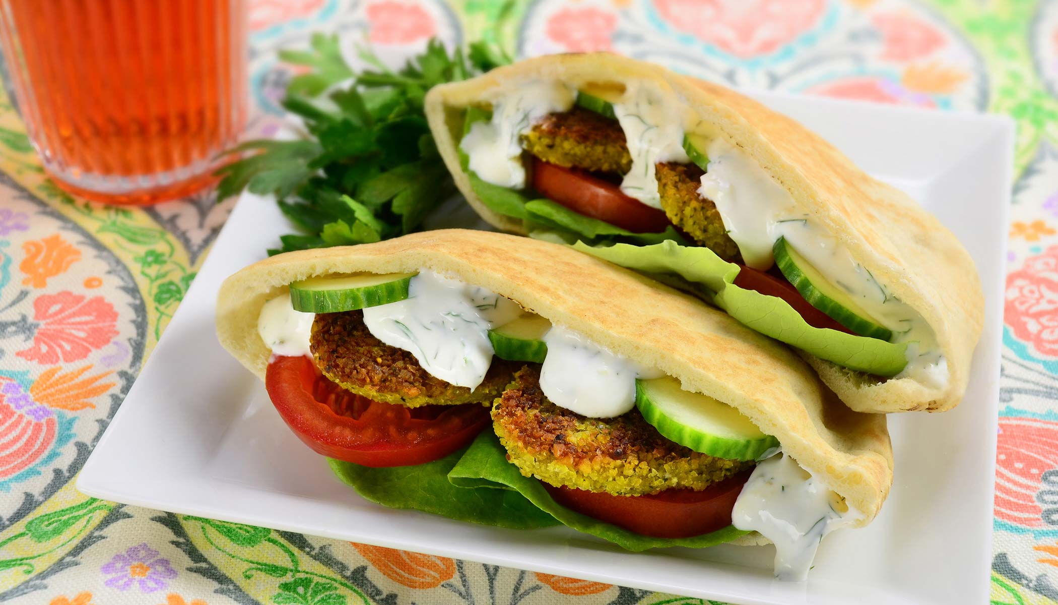 Zojirushi Recipe – Falafel Fan Pita