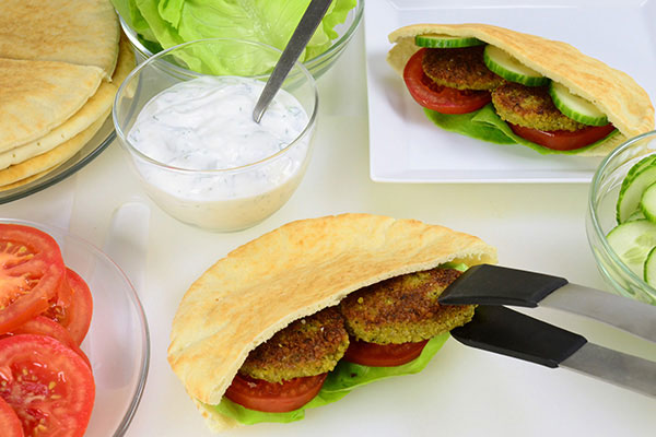 
              Falafel Fan Pita Step 11
      	